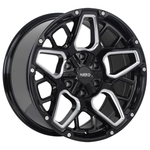 Ruffino HARD – Blast – Black – 20″x9″ -12mm – Summer Wheels – RUF4720005